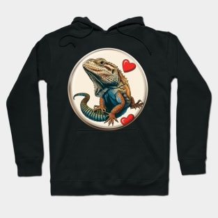 Iguana Love Design Hoodie